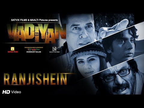 Aniket Arondekar my bollywood debut song as a playback singer - RANJISHEIN - VADIYAN (2017)