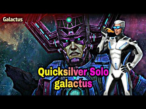 Quicksilver vs galactus - Marvel Future Fight