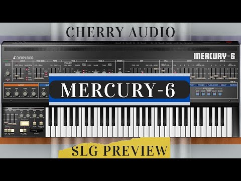 Cherry Audio | Mercury-6 | Presets Preview (No Talk)