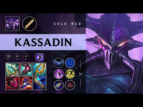 Kassadin Mid vs Ryze - EUW Diamond Patch 26.01