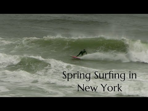 BIGGEST SWELL of THE WINTER in NEW YORK