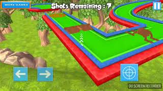 Mini golf level 10