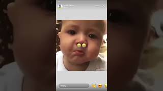 Small baby 🍼 crying for love ❤️