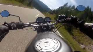 preview picture of video 'Honda CB500 sound /// Niederalpl Part 2 /// GoPro HD, ZOOM H1 (onboard)'