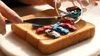Google Veo 3 Fast Sample Video - Car Spread Toast ASMR