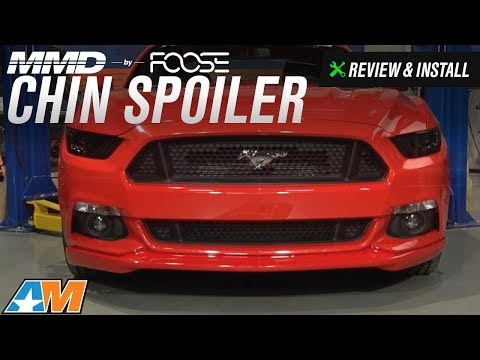 2015-2017 Mustang MMD by FOOSE Chin Spoiler Review & Install