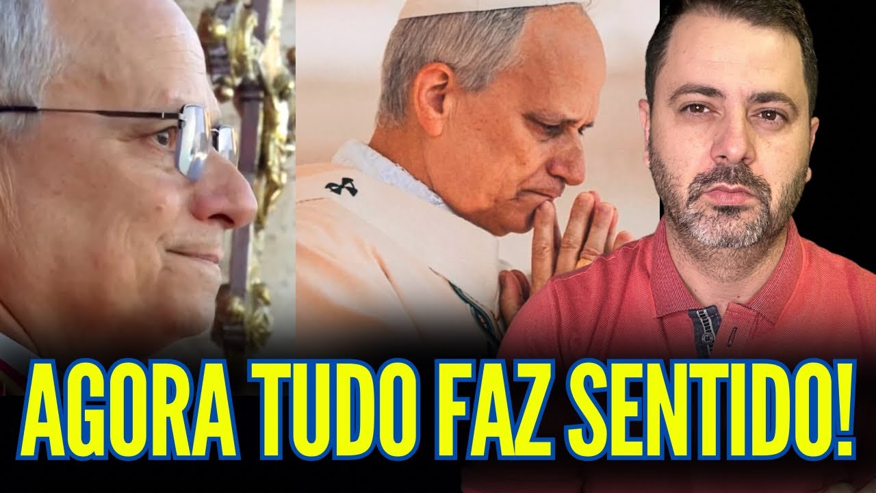 Plantão: AS LÁGRIMAS DO PAPA LEÃO XIV!