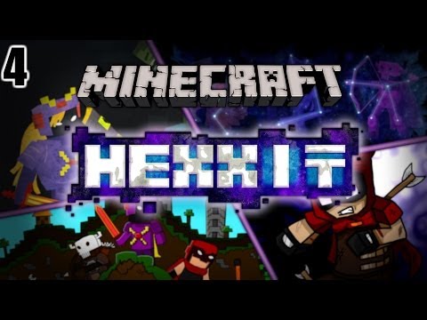Minecraft: Hexxit Let's Play Ep. 4- Electric Staff Race!