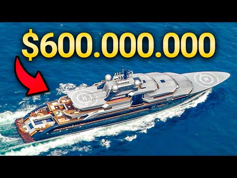 Exclusive Tour INSIDE The $600.000.000 Crescent Yacht By Lürssen