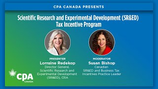 2024 CRA update on SR&ED Program