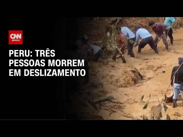 Deslizamento no Peru deixa pelo menos três mortos | CNN 360º