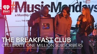 The Breakfast Club Celebrate One Million Subscribers With Wyclef Jean At YouTube Space NYC