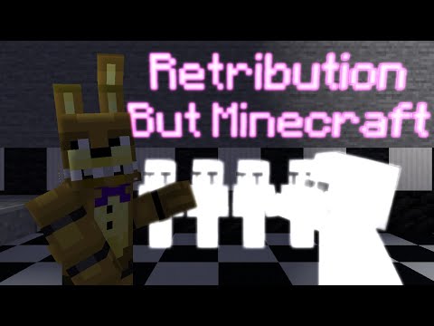 FNF Retribution But Minecraft - Original FNF Mod From Vs FNAF 3