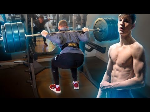 Teen Workout Motivation | Skinny Kid Bulking Up: