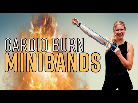 16 MINUTER MINIBANDS - fokus på konditionsträning samt styrka för ben & rumpa