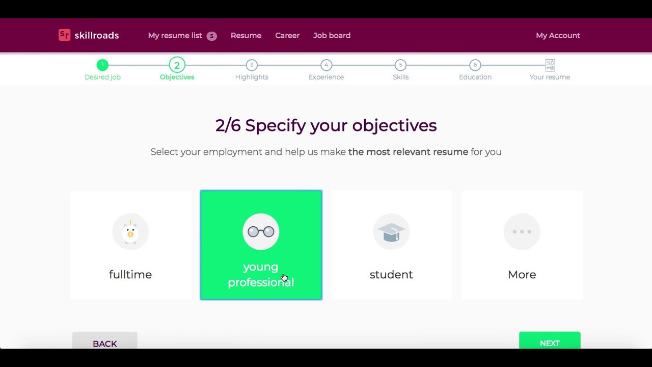 Get a Job Using AI Resume Generator | Skillroads.com