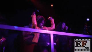Atlanta Housewife Kandi performs Fly Above at EFNO