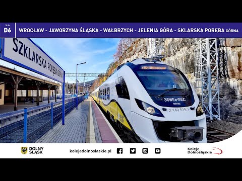 Koleje Dolnośląskie - linia D6 Wrocław -  Szklarska Poręba 4K