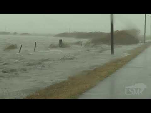 10-09-2020 Cameron, LA - Hurricane Delta Approaching