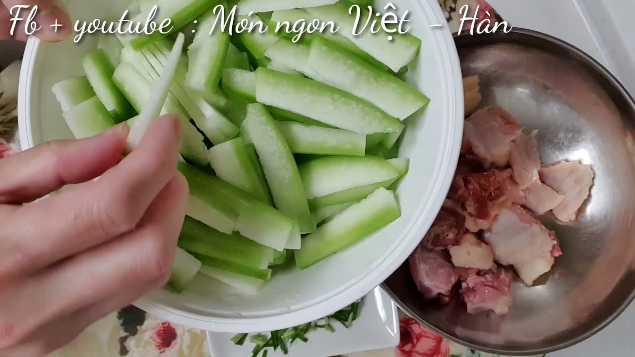 Nấu Canh Bí đao