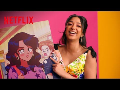 Maitreyi Gets Turned Into Anime | Never Have I Ever | Netflix