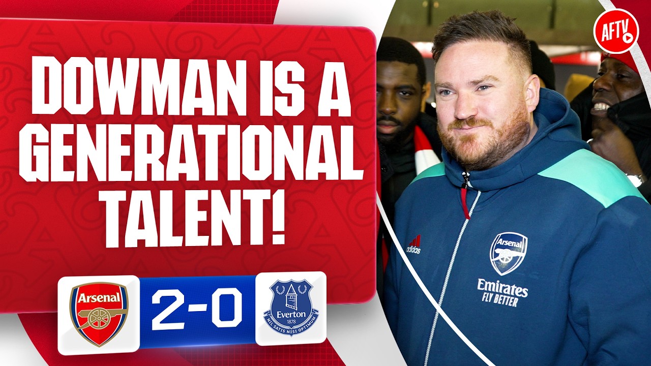 Dowman Is A Generational Talent! (Dan Potts) | Arsenal 2-0 Everton