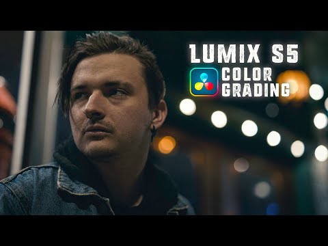 How I Color Grade my Lumix S5 & S1H Vlog Footage with Davinci Resolve 18! Lumix S5 Cinematic