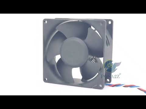 PGSA2Z PSD4809PMB1-A Size 92X92X38mm DC48V 15.36W 7500 RPM Brushless Air Cooling Fan
