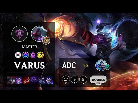 Varus ADC vs Ashe - KR Master Patch 10.13