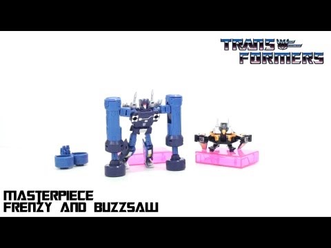 Video Review of the Takara MP-16; Masterpiece Frenzy and Buzzsaw