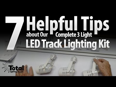 7 Helpful Tips about Our Complete 3 Light White LED Track Lighting Kit