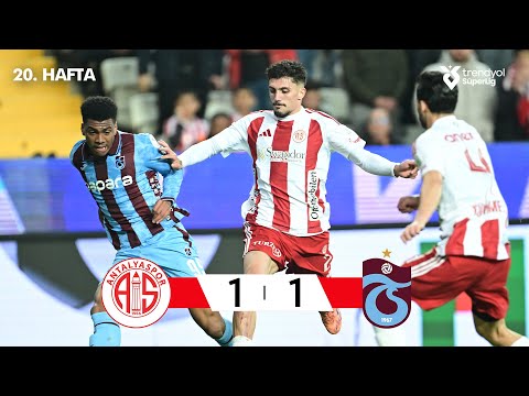 Antalyaspor (1-1) Trabzonspor - Highlights/Özet | Trendyol Süper Lig - 2025/26