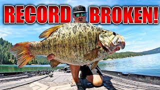 The WORLD RECORD Bass is HERE!! --Biggest Smallmouth Bass of my Life!
