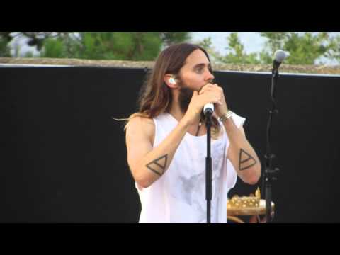 30 Seconds to Mars - Northern Lights, Church of Mars in St.Tropez, France July 24th 2014