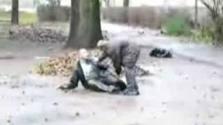 If you watch the entire video, it's actually a very touching tale of romantic friendship.