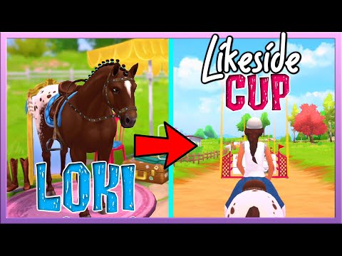With my SCHLEICH HORSE at the LAKESIDE CUP 🐴🏆 Horse Club Adventures ✅ Nintendo Switch