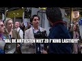 Modegoeroe Slijptol op modeshow van Extinction Rebellion-activisten