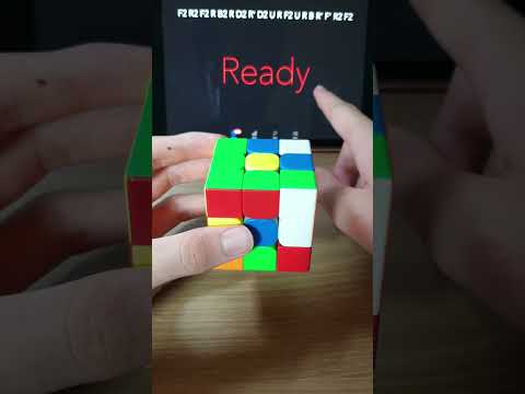 9 Seconds Rubik's Cube Solve with 2 Look OLL!