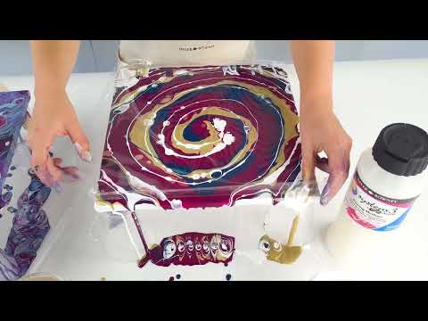 Daler-Rowney System3 Pouring Medium & Silicone Oil and Fluid Acrylic