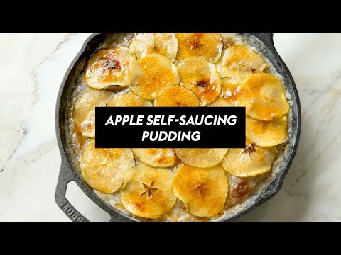 Indulgent Apple Self Saucing Pudding Recipe | delicious. Australia