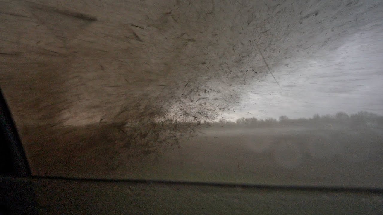 THE MOST INSANE TORNADO INTERCEPT EVER in the Dominator 3 with anemometer ripped off the roof!