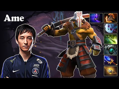 Ame - Juggernaut Safelane | Dota 2 7.29b Gameplay