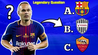 Guess the LEGENDRY's CURRENT CLUB | Football Quiz Challenge