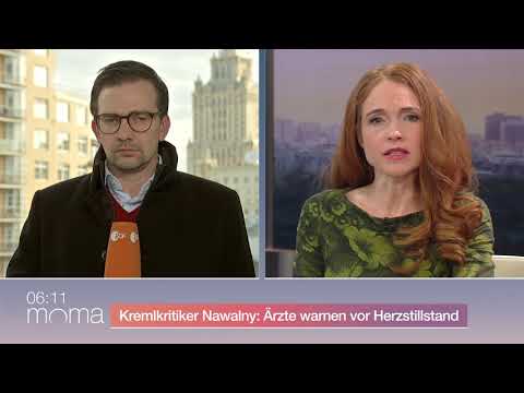 Nawalny Hungerstreik im Straflager - ZDF Morgenmagazin 19.04.2021