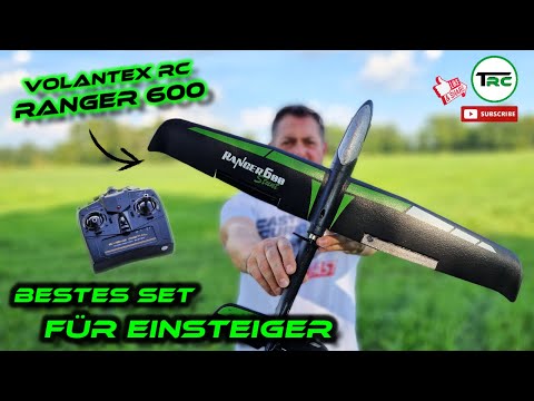 BESTES (RTF) RC FLUGZEUG für EINSTEIGER - VolantexRC Ranger 600 RTF - Unboxing | Review | Erstflug