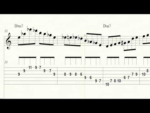 Line study 3A/Pat Martino