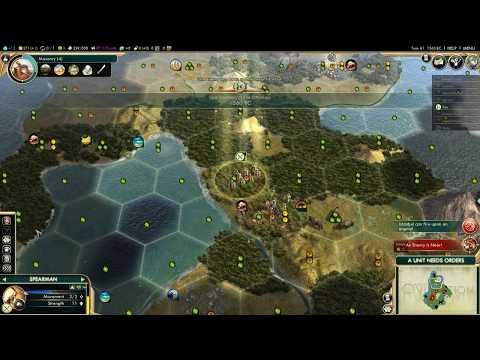 Civilization 5 Brave New World: Suleiman - Ottoman Empire - No Commentary