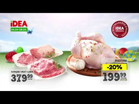 IDEA uskršnja akcija 4.04 - 8.04.2018.