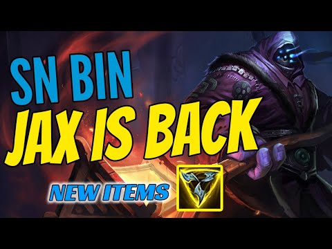 SN Bin Plays Jax Top vs Camille - Challenger Gameplay Toplane - New Items - Season 11