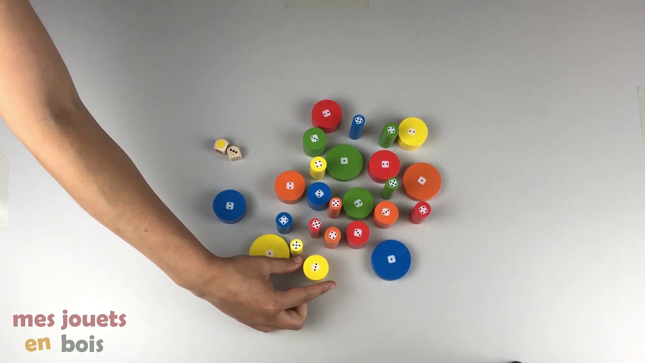 Jeu de dextérité en bois - Equilibre au défi